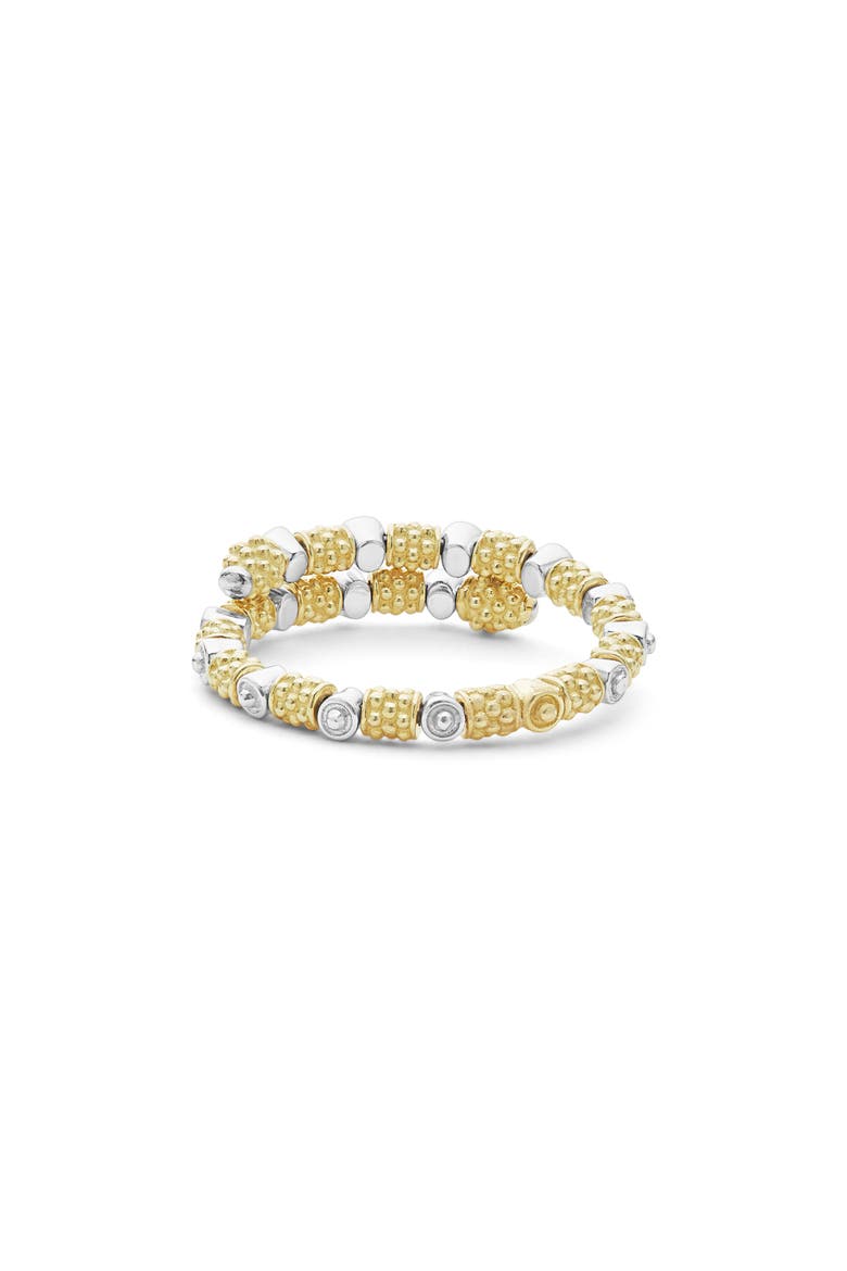 Signature Caviar Superfine Diamond Wrap Ring, Alternate, color, GOLD