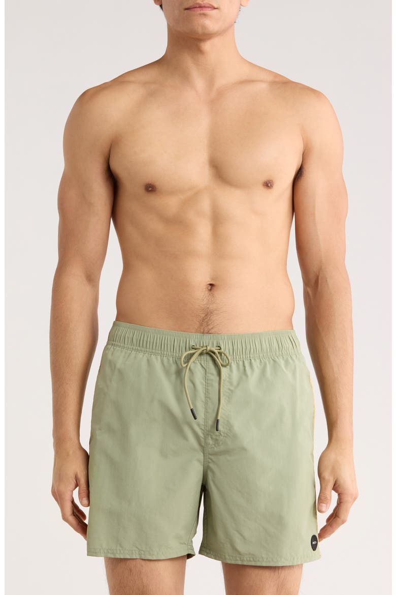 Breakout Swim Trunks, Main, color, RANGER GREEN