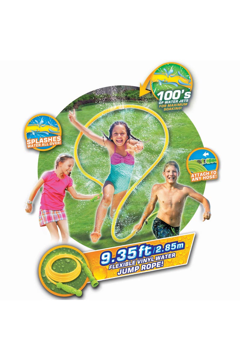 Jump N Splash Rope 9.35 ft Flexible Vinyl Water Rope, Alternate, color, Multicolored