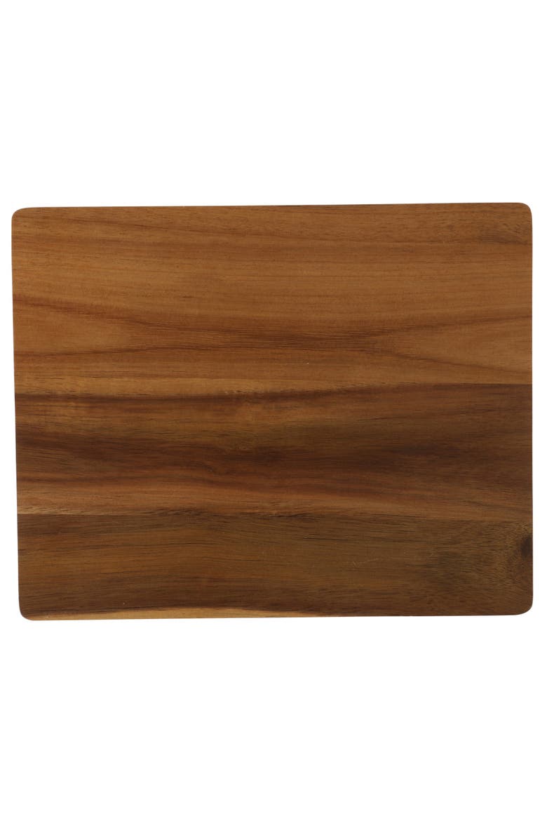 Gracious Dining Stoneware Baking Dish with Acacia Wood Lid, Oven Safe Baker, Alternate, color, Taupe