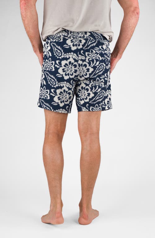 Tailor Vintage Hybrid 4-way Stretch Swim Shorts In Blue