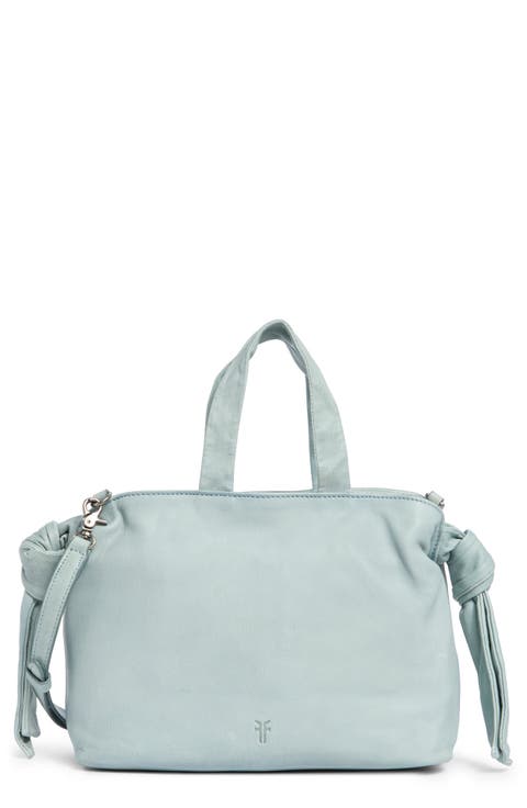 Nora Knotted Leather Satchel