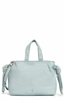 Nora Knotted Leather Satchel