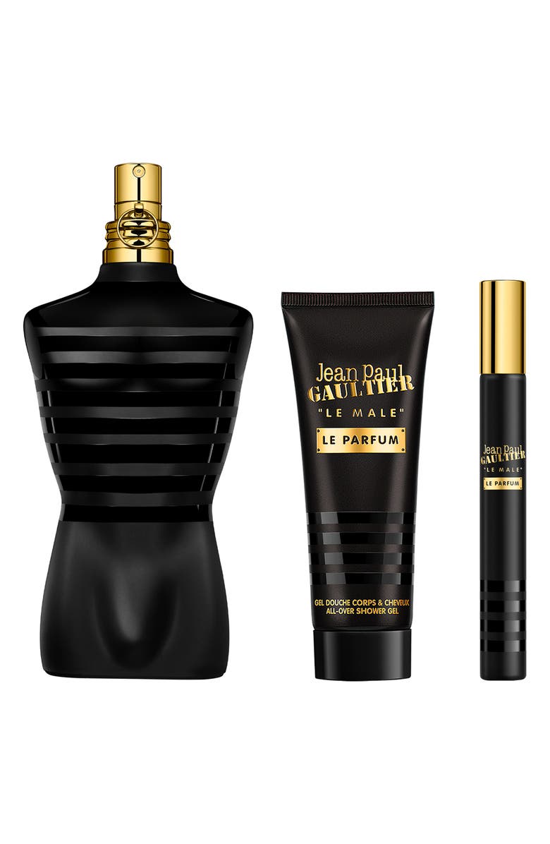 Jean Paul Gaultier Le Male Le Parfum 3-Piece Gift Set $193 Value, Main, color, 