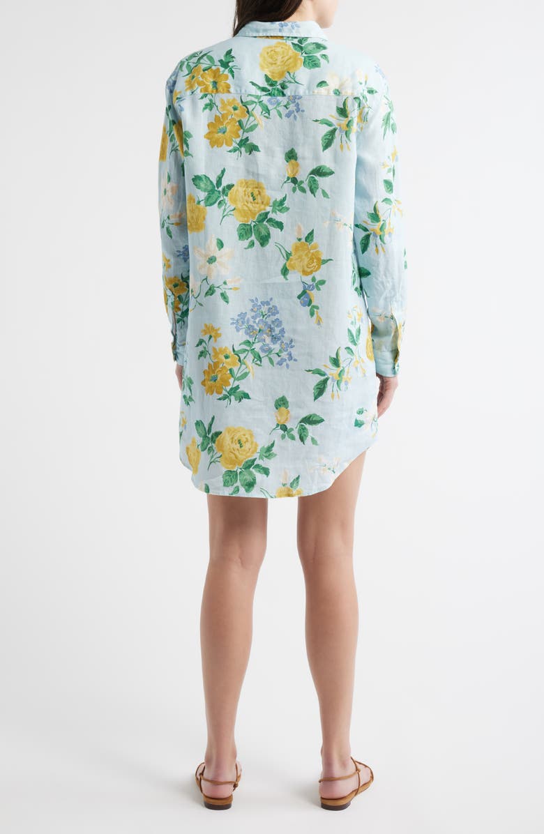 Frank & Eileen Mary Classic Long Sleeve Shirtdress, Alternate, color, Summer Scatter