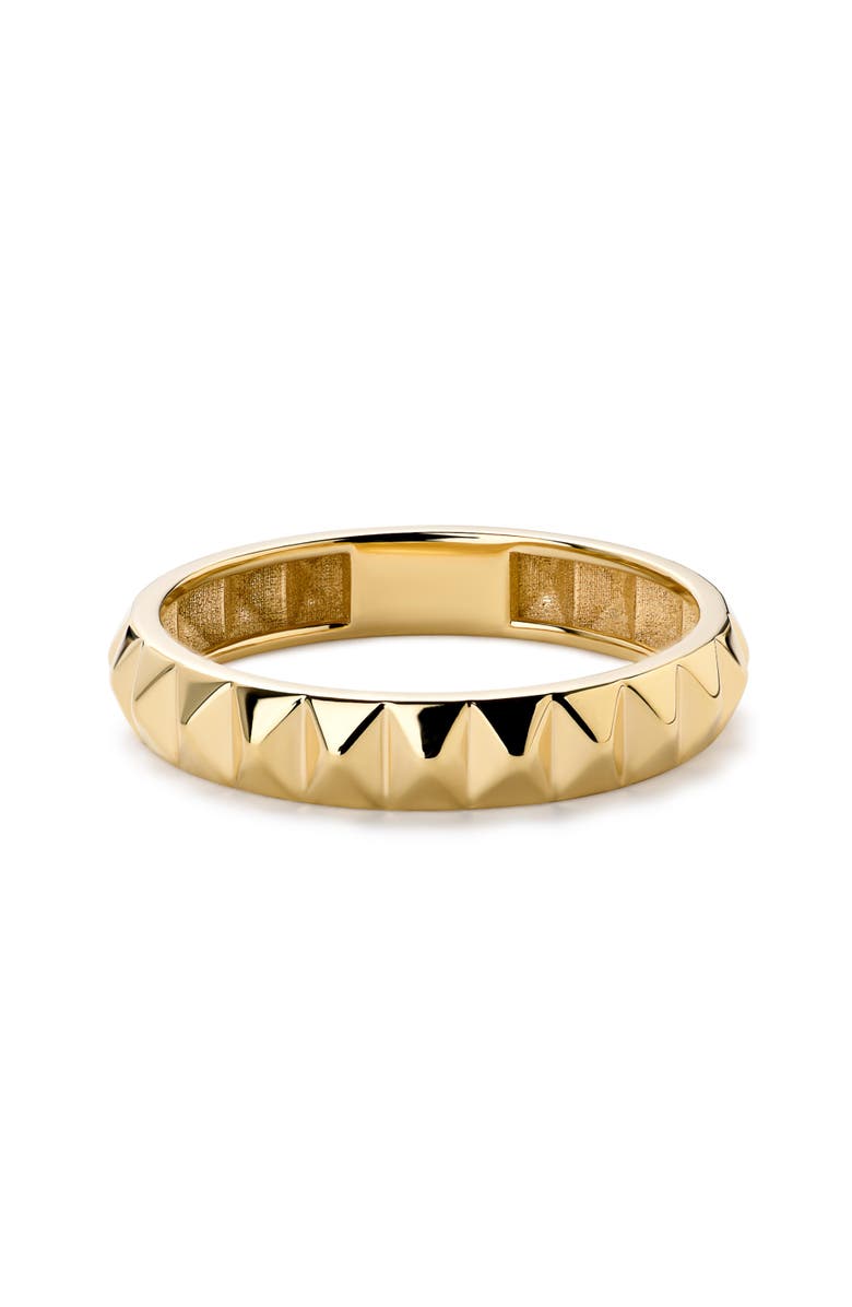 Ana Luisa Solid Yellow Gold - Medium Equinox Ring, Alternate, color, Gold