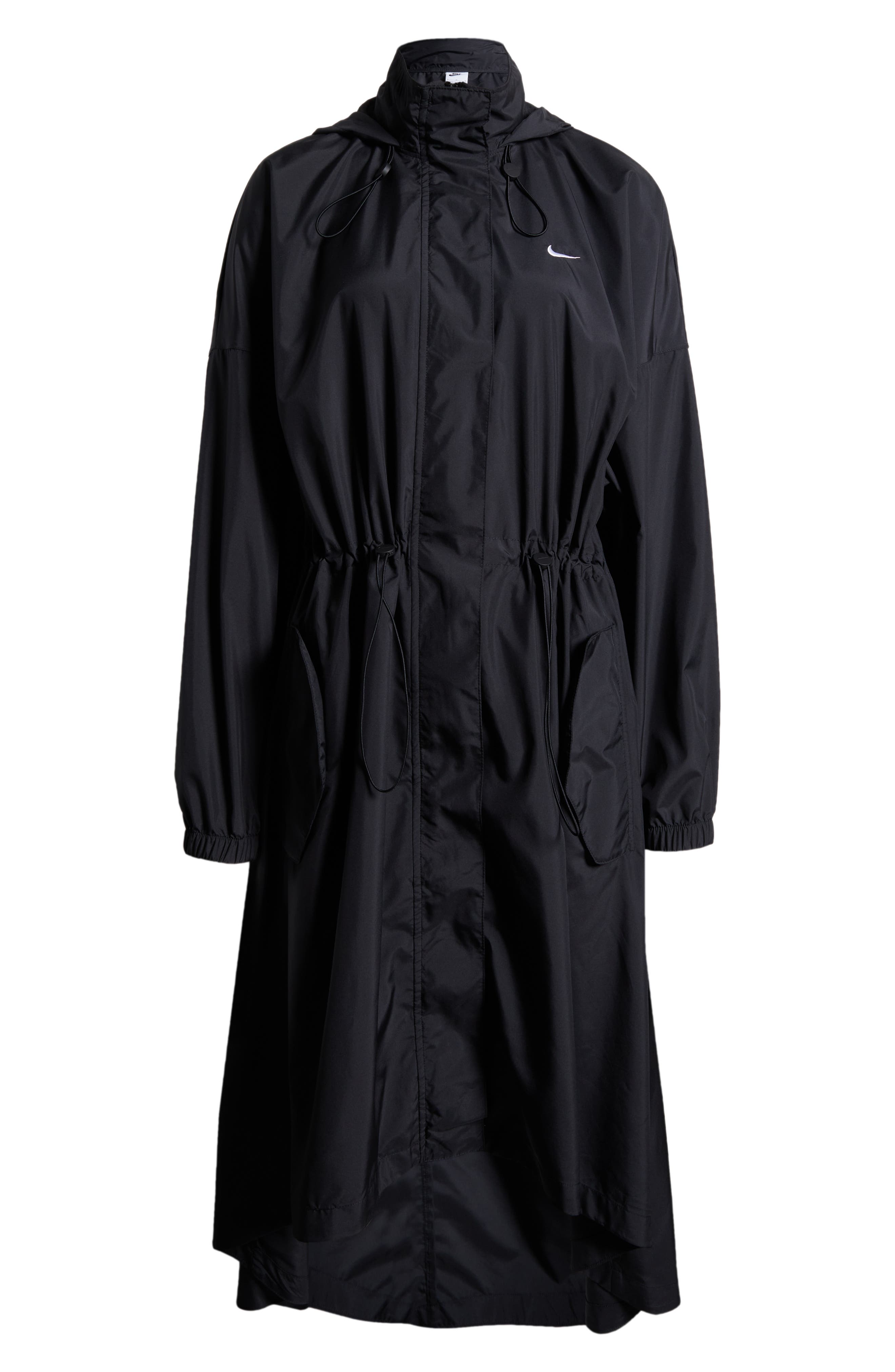 long nike trench coat