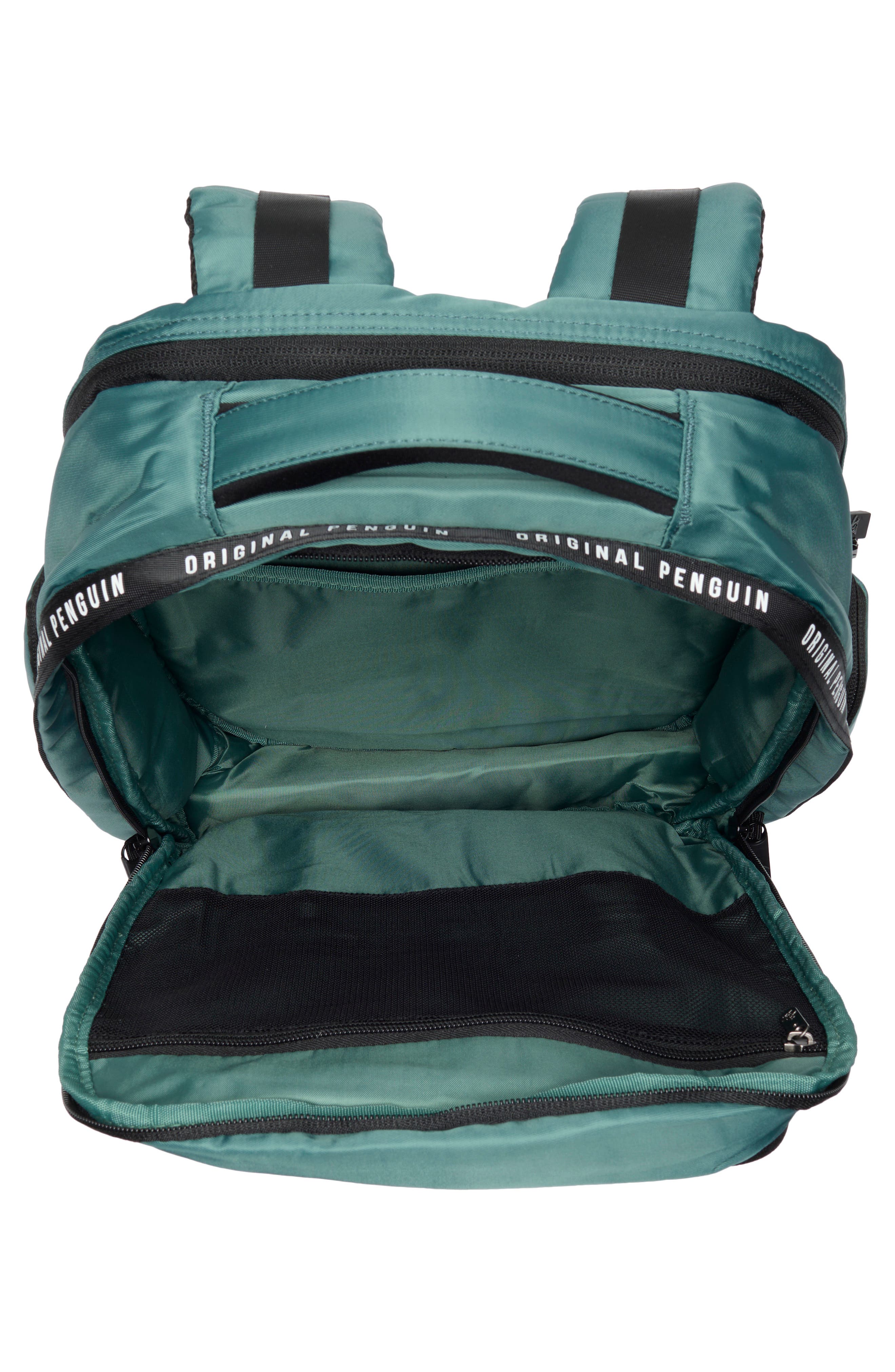 Original Penguin Soft Backpack, Alternate, color, Sea Pine
