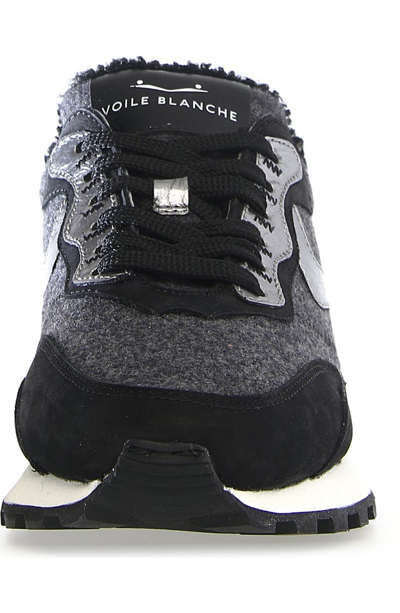 Voile Blanche Awark Hype Faux Fur Sneaker, Alternate, color,