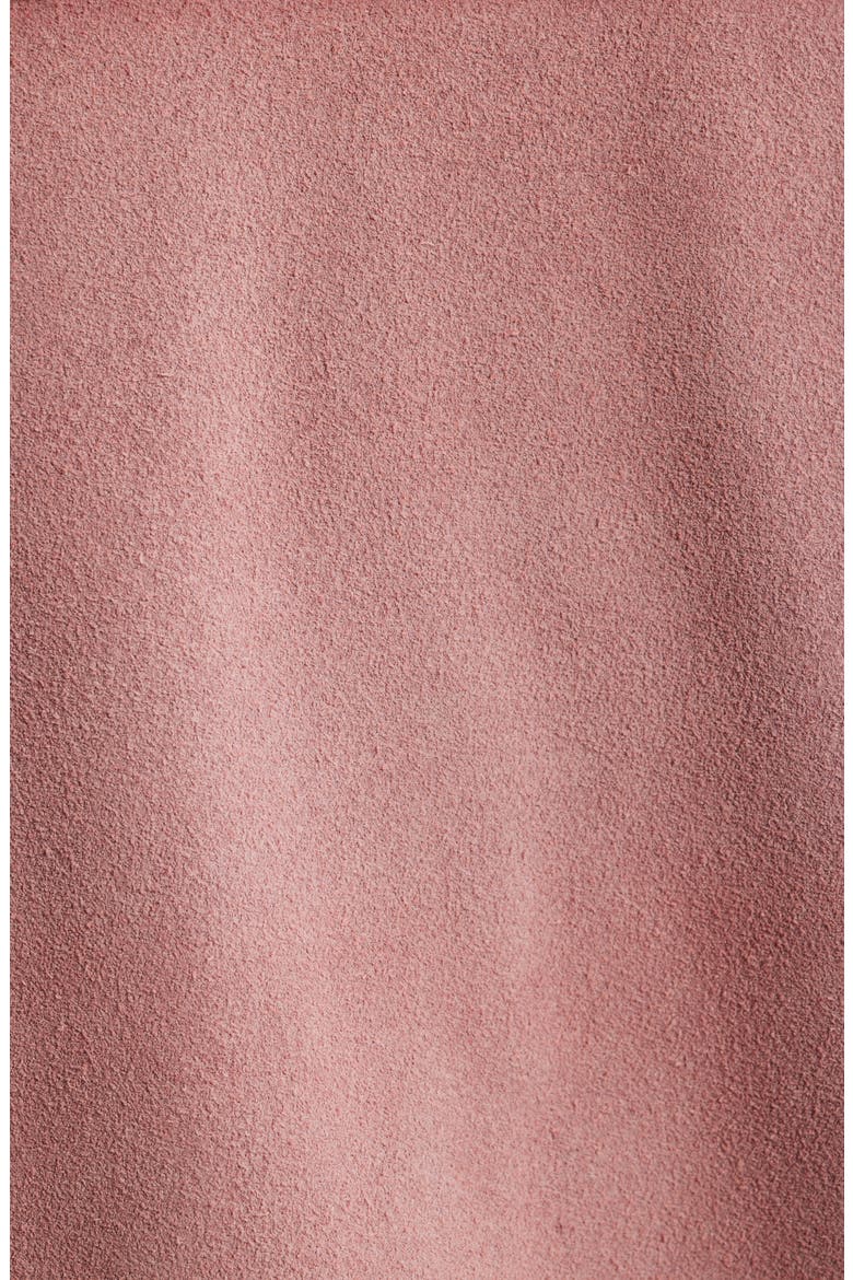 Cow Split Leather Jacket, Alternate, color, PINK