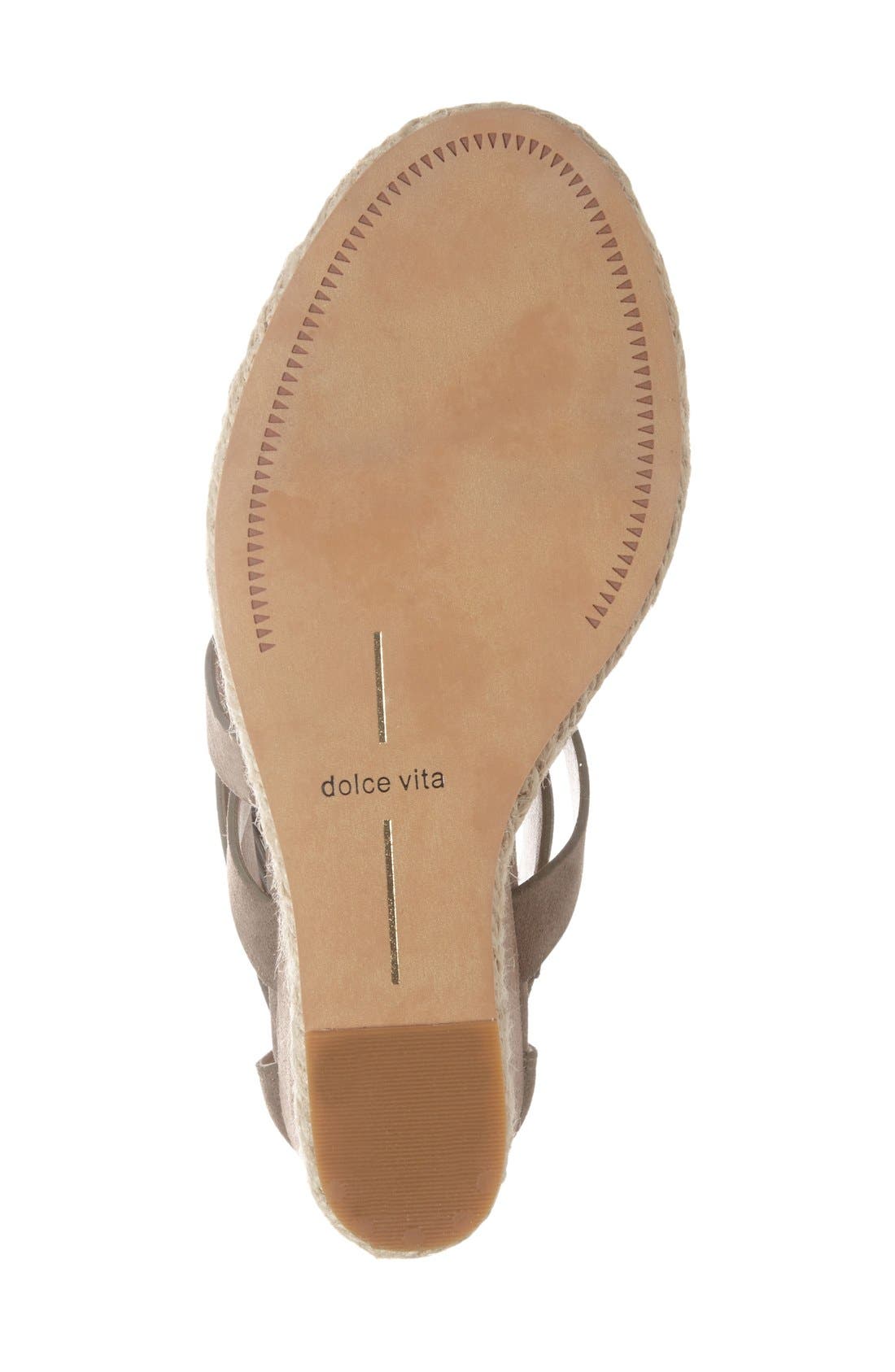 Dolce Vita 'Kova' Wedge Sandal, Alternate, color, 