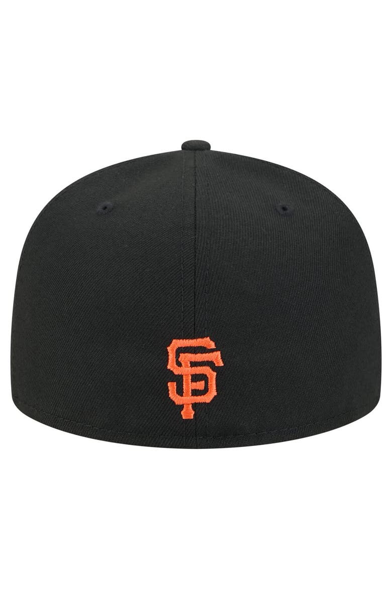 Men's New Era Black San Francisco Giants Ransom 59FIFTY Fitted Hat, Alternate, color, Black