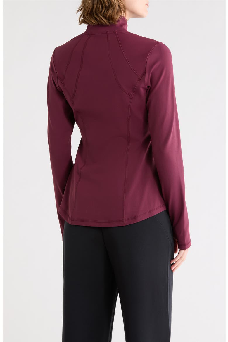 Go Walk Zip-Up Activewear Jacket, Alternate, color, FIG
