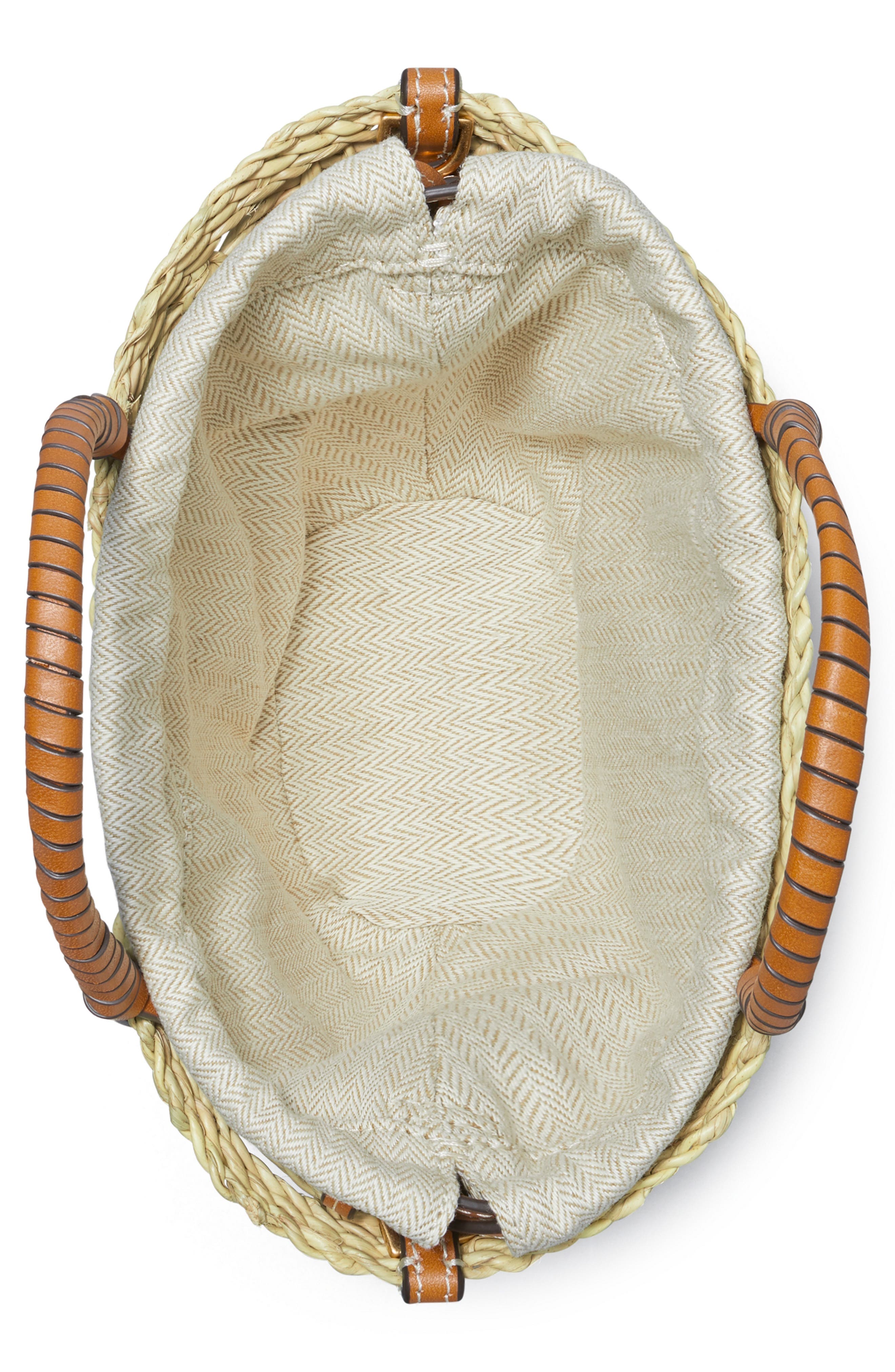 Tory Burch Ella Open Mini Basket Tote, Alternate, color, 