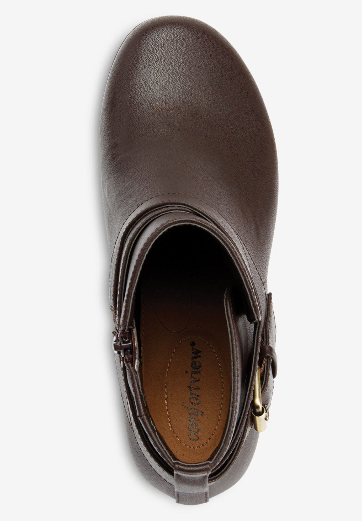 The Bronte Bootie, Alternate, color, DARK BROWN