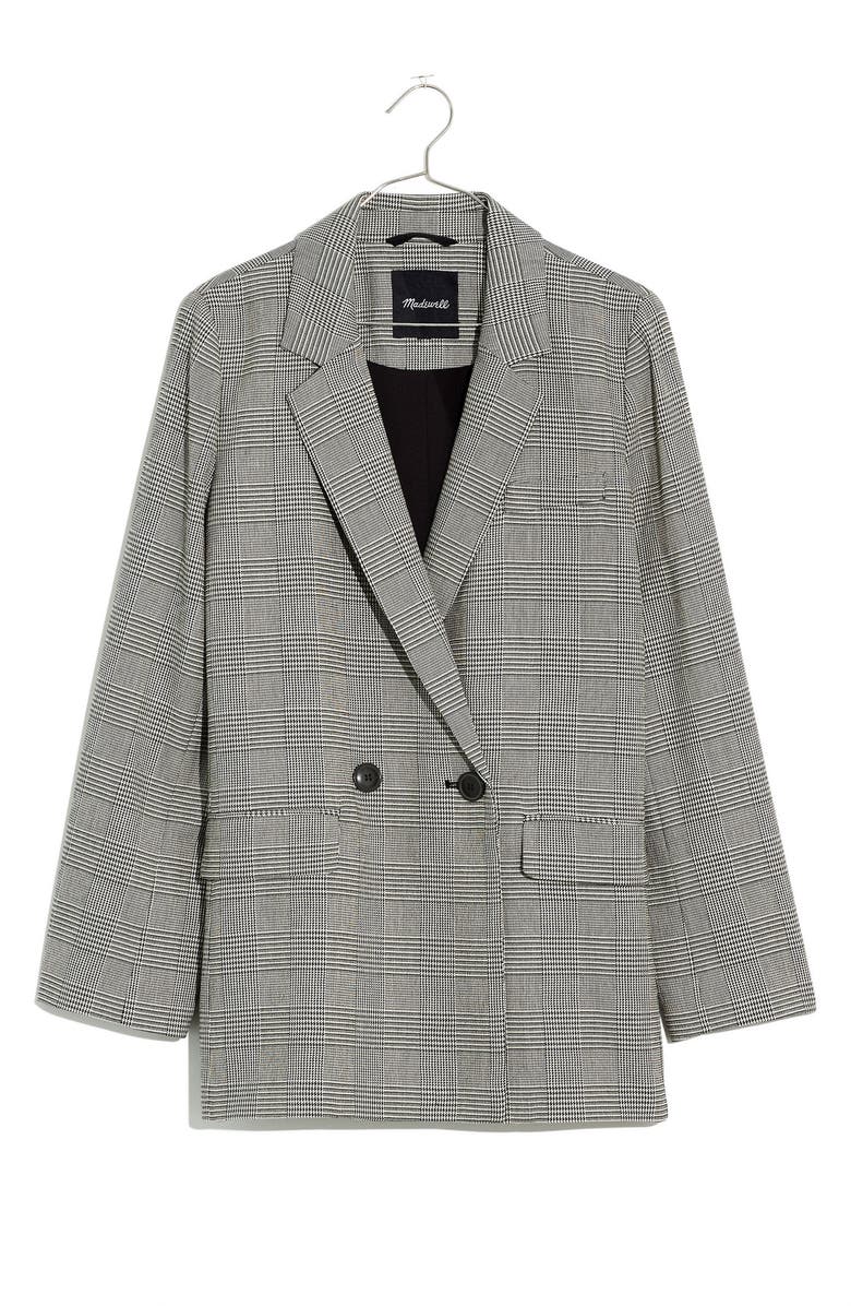 Madewell Dorset Edsall Plaid Blazer, Alternate, color, 
