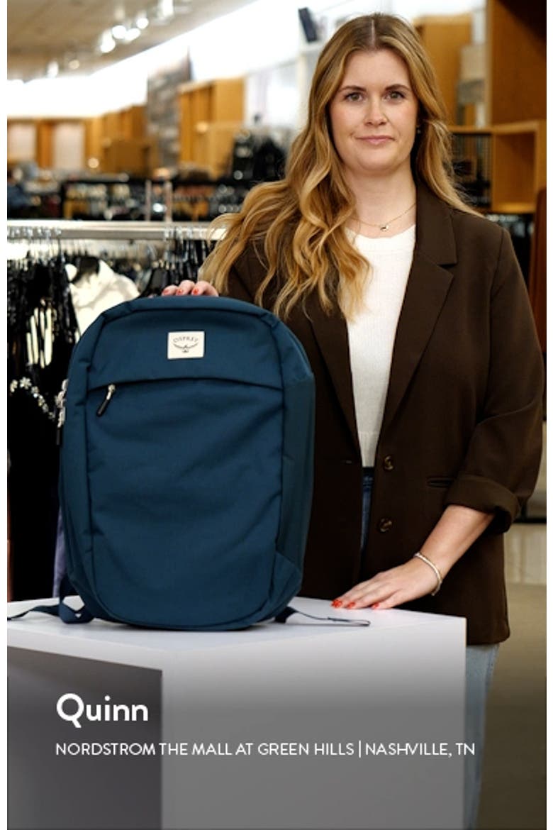 Large Arcane Recycled Polyester Commuter Backpack video