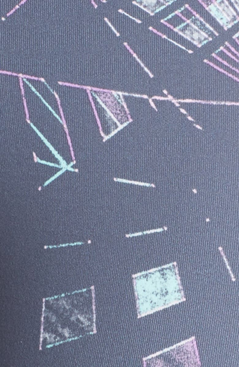 Zella 'Live In' Crop Leggings, Alternate, color, Grey Graphite Astral Print