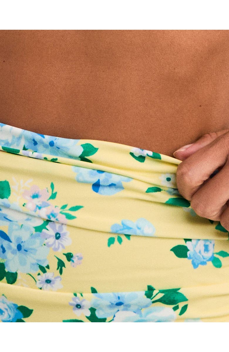 Adore Me Morgana Swimwear High Waisted Bottom, Alternate, color, Floral Yellow