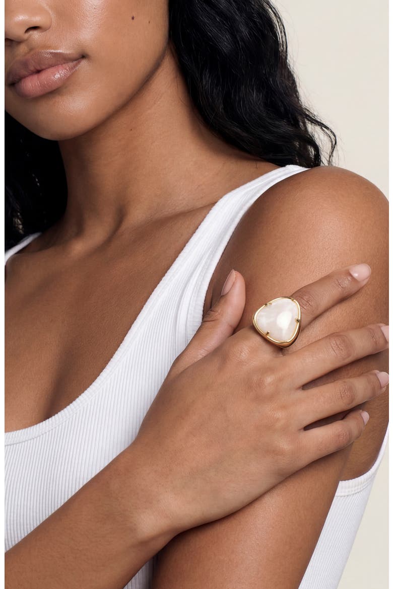 Solstice Ring, Alternate, color, BONE