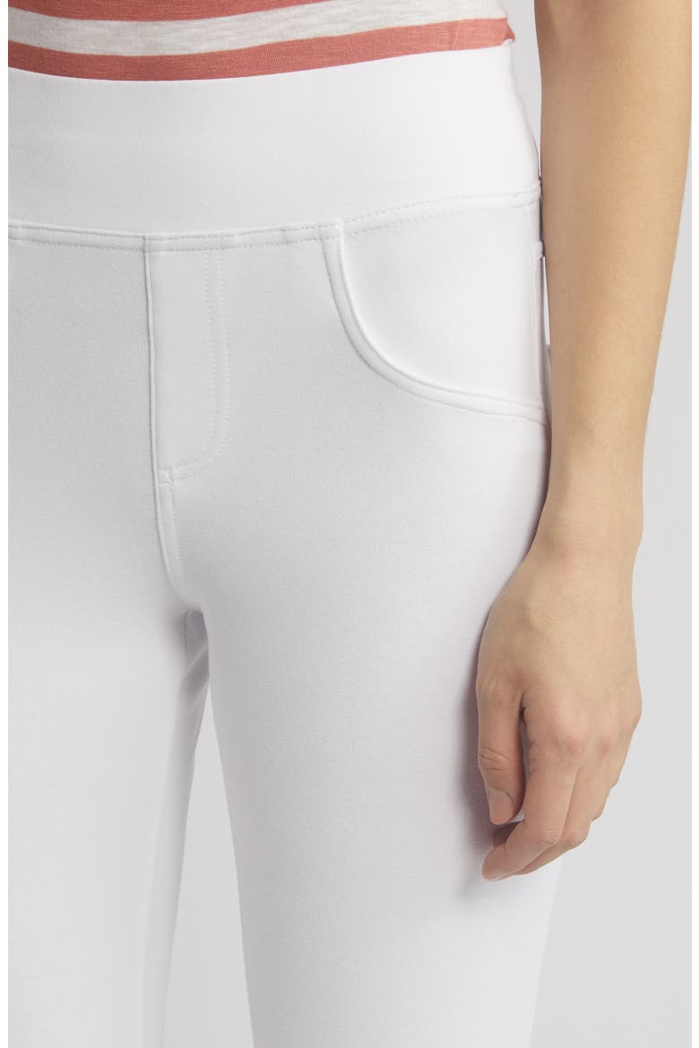 Game Changing Crop Leggings, Alternate, color, WHITE