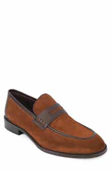VELLAPAIS Harrison Double Monk Strap Leather Loafer