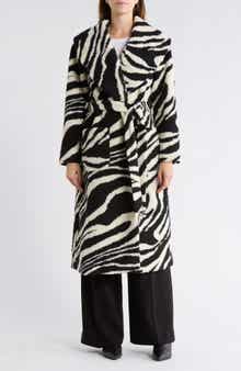 Hutch Elea Zebra Stripe Coat