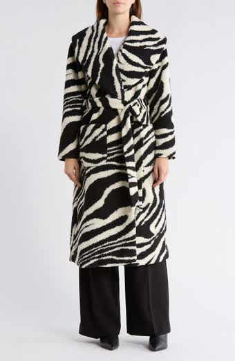 Hutch Elea Zebra Stripe Coat