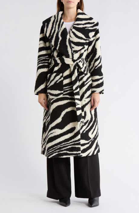 Hutch Elea Zebra Stripe Coat