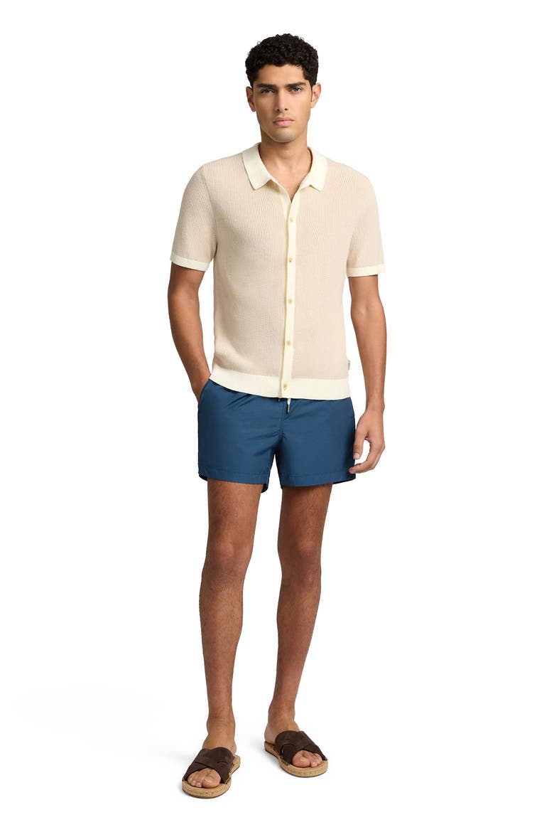 Cotton Linen Button Up Sweater, Main, color, STONE/EGRET