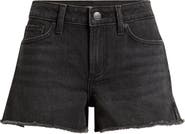 BP. Festival Low Rise Stretch Denim Cutoff Shorts