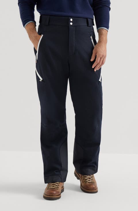 Bonded wool flannel Mountain trousers with Thermore® padding