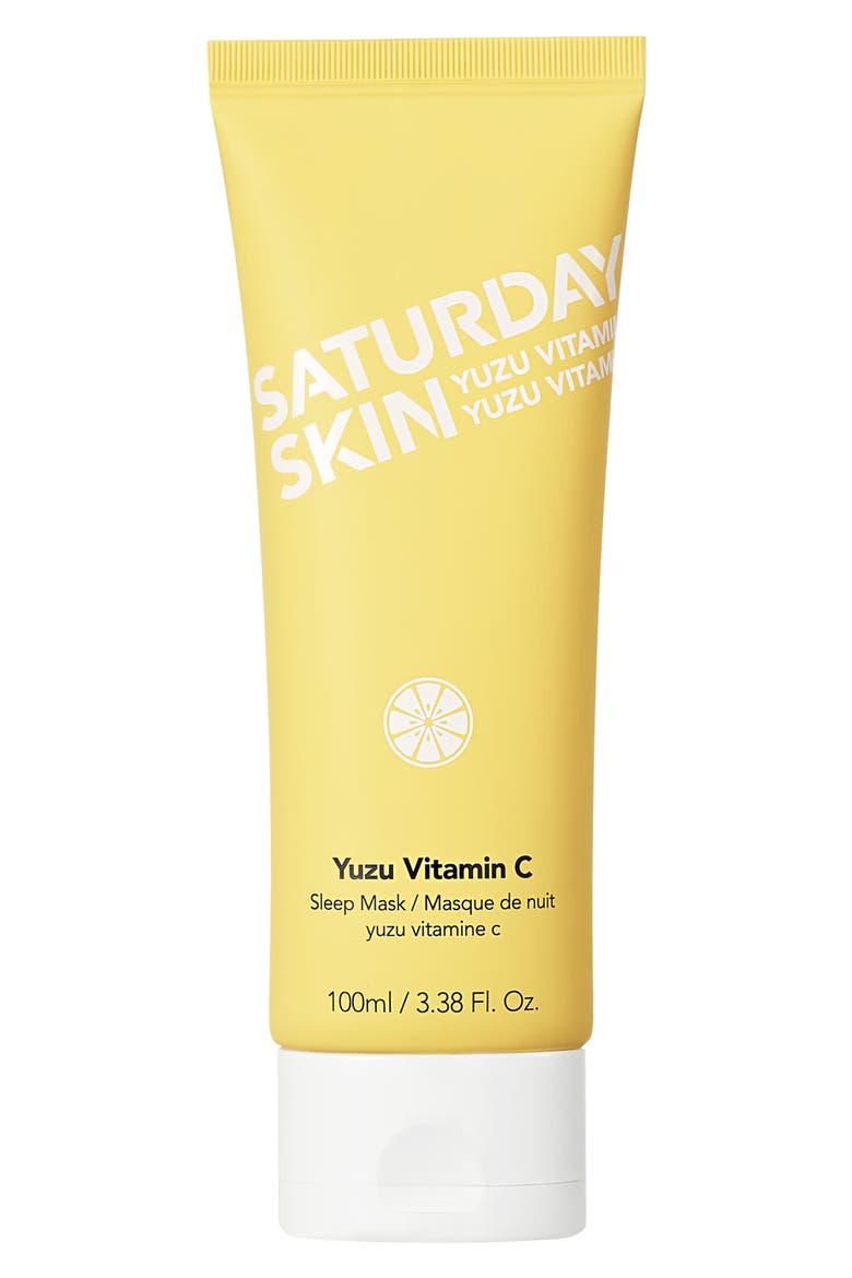 Yuzu Vitamin C Sleep Mask, Alternate, color, NO COLOR