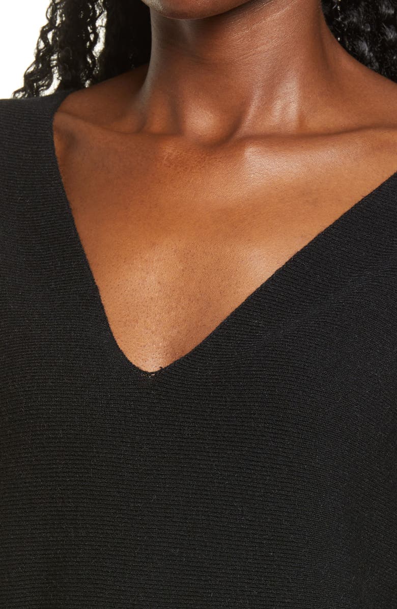 Leith Long Sleeve Dolman Sweater Minidress, Alternate, color,