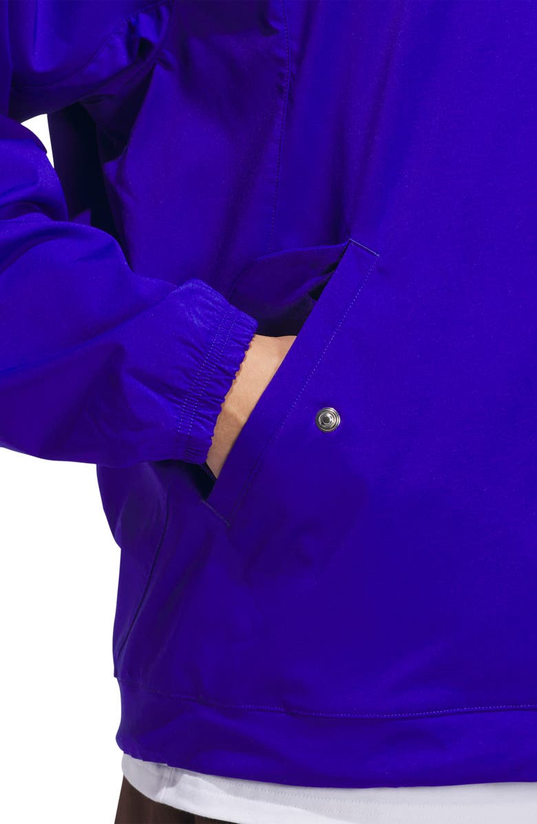 adidas x Mark Gonzales Shmoofoil Jacket, Alternate, color, Lucid Blue