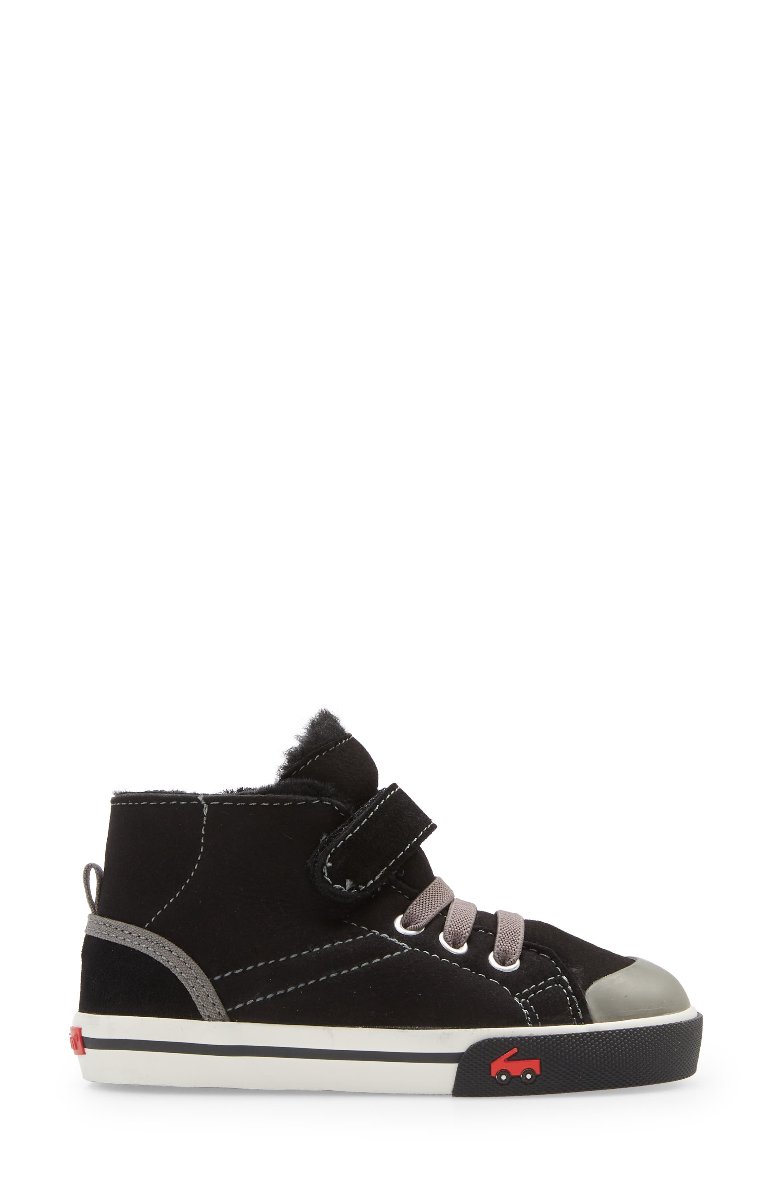 See Kai Run Devon Genuine Shearling Lined Sneaker, Alternate, color, 