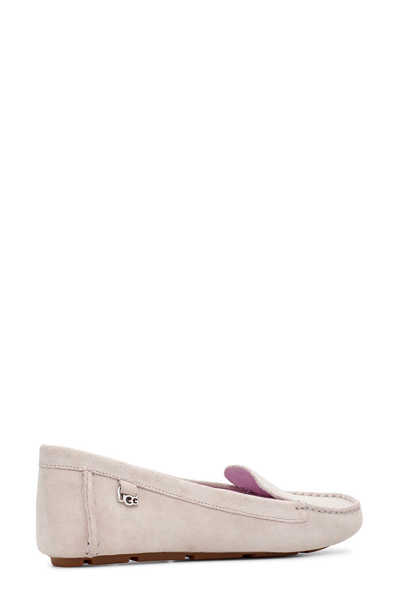Flores Driving Loafer, Alternate, color, FEATHER