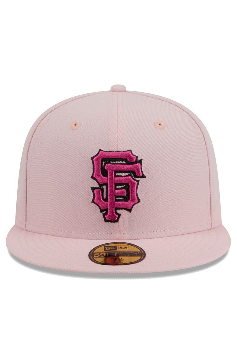 New Era Men's New Era Pink San Francisco Giants 2014 MLB World Series 59FIFTY Fitted Hat, Alternate, color,