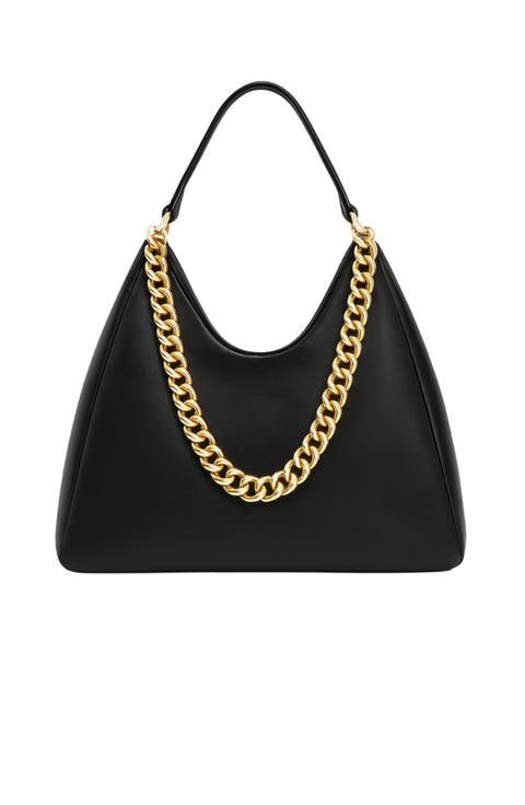 Tribeca Chain Leather Bag
