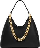 The Noli Shop Tribeca Chain Leather Bag