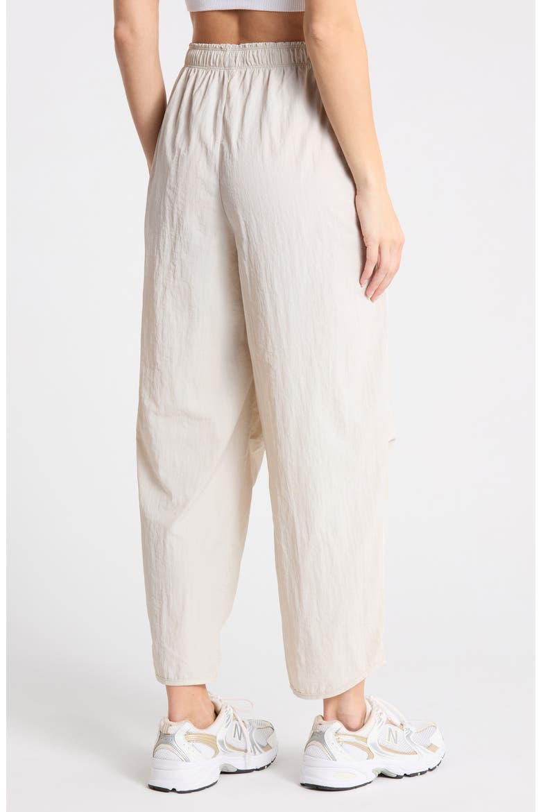 Breakaway Crinkled Track Ankle Pants, Alternate, color, GREY MOONBEAM