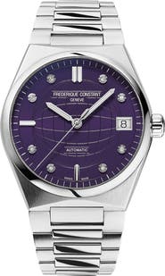 FREDERIQUE CONSTANT Highlife Diamond Automatic Bracelet Watch, 34mm