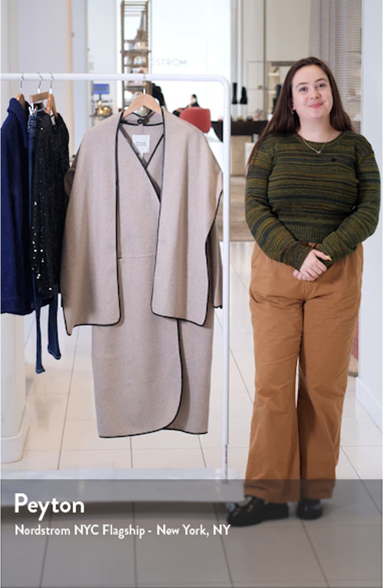 Wool Blend Coat & Scarf, sales video thumbnail