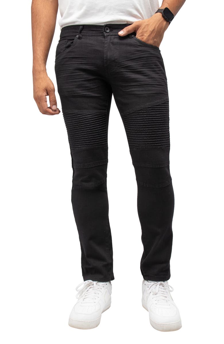 XRAY Stretch Moto Slim Jeans, Main, color, 