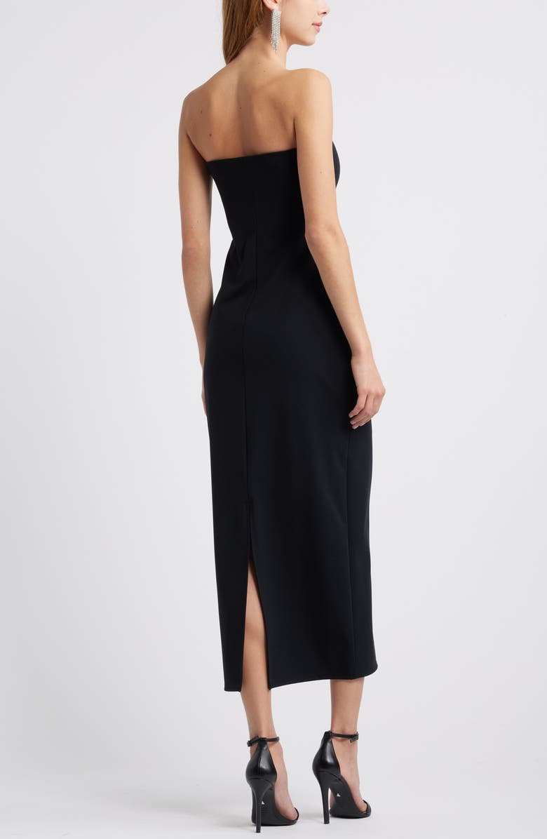 Open Edit Strapless Dress, Alternate, color,