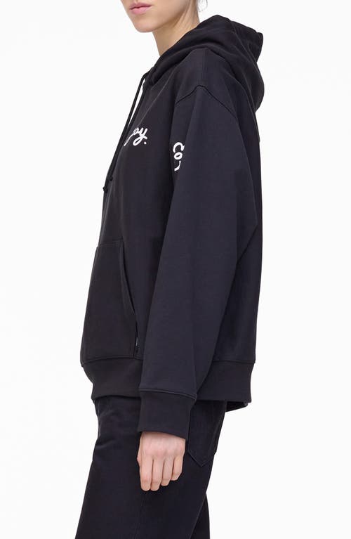 Marc Jacobs Joy Daisy Graphic Hoodie In Black