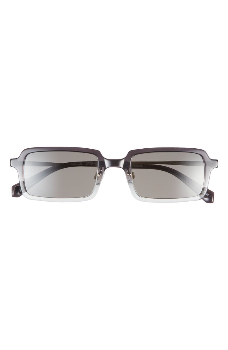 eyebobs Mogul 50mm Small Polarized Rectangular Sunglasses, Main, color, 