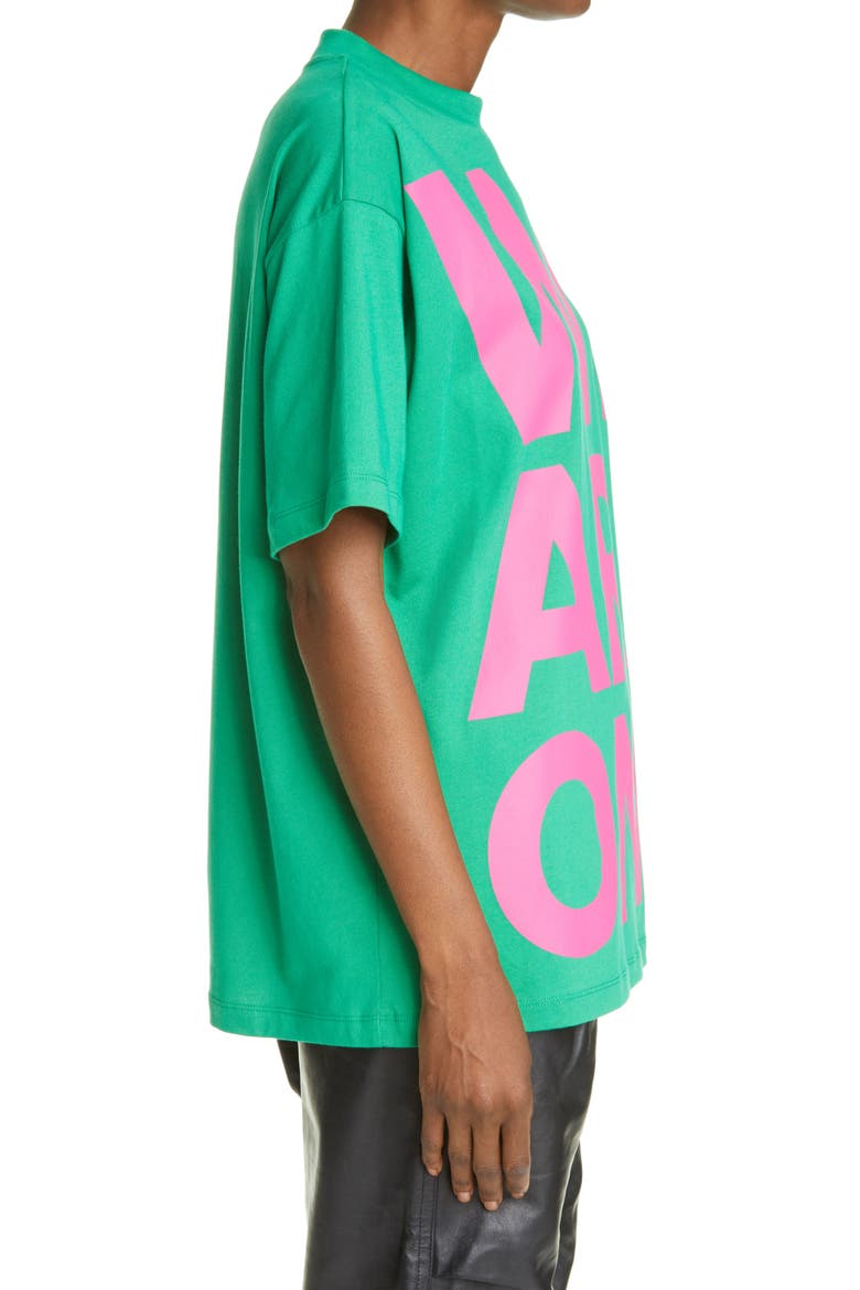 Unisex We Are One Graphic Tee, Alternate, color, GREEN