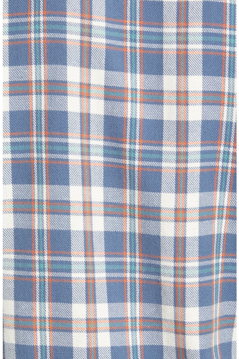 Mountain Regular Fit Flannel Button-Up Shirt, Alternate, color, MINERAL BLUE