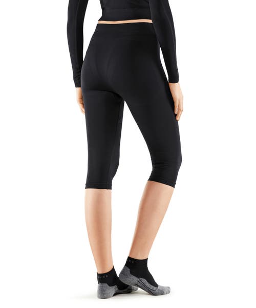 Falke Maximum Warm 3/4 Base Layer Bottom In Black
